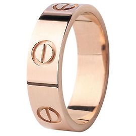 Cartier Bague Love en or rose Taille