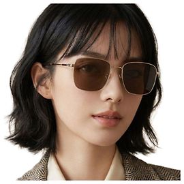 Gucci Gafas de sol Gold Daily Metal Asian Fit Unisex