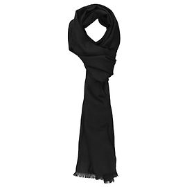 Gucci Bufanda de jacquard de lana y seda GG Negro