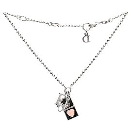 Dior Oblique Heart Dice Silver Armband