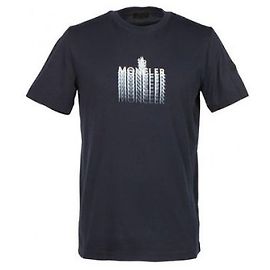 Moncler Faded Logo Cotton T-Shirt