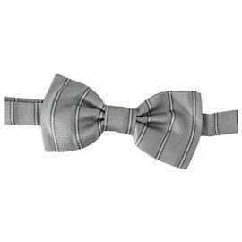 Dolce & Gabbana Papillon Butterfly con Fodera Grigio Chiaro e Collo Regolabile