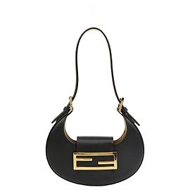 Fendi Borsa a tracolla mini Cookie Hobo Black