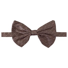 Dolce & Gabbana Papillon regolabile con stampa Fantasy marrone