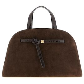 Tory Burch Borsa a tracolla in pelle bovina marrone