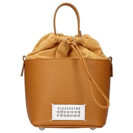 Maison Martin Margiela Borsa a mano in pelle marrone