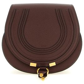 Chloé Borsa crossbody in vitello marrone