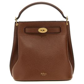 Mulberry Borsa crossbody in vitello marrone