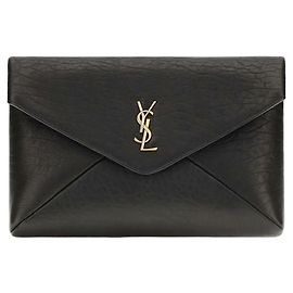 Autre Marque Clutch Black Lamb Ovis Aries