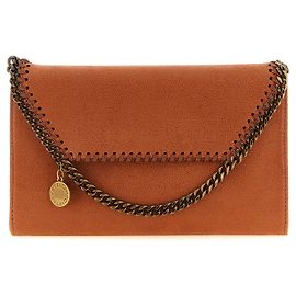 Stella Mc Cartney Orange Polyester Crossbody Bag