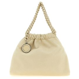 Stella Mc Cartney Borsa a tracolla in poliestere beige