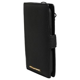 Dolce & Gabbana Cover a libro in pelle di vitello nera PRO Phone