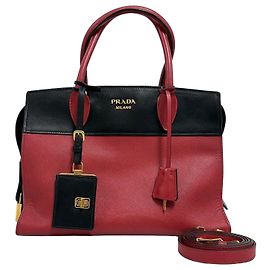 Prada Saffiano Esplanade Tote Bag Schultertasche