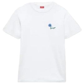 Kenzo Tulip Embroidered Slim T-Shirt