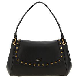 Isabel Marant Borsa a tracolla in pelle di agnello nera