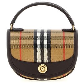 Burberry Borsa in cotone multicolore