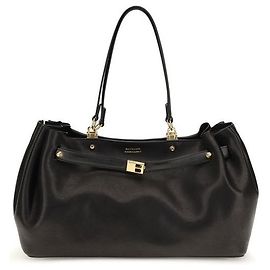 Balenciaga Borsa a tracolla Bos Taurus in pelle di vitello nera