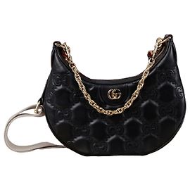 Gucci Borsa a spalla piccola Matelassé Nera