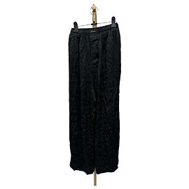 Balenciaga Pantaloni in seta stampati Department Store Edition Taglia