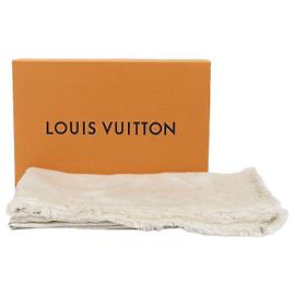 Louis Vuitton Xale Monogram Shine White