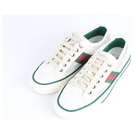 Gucci 1977 Tennis Mesh Sneaker aus Leder