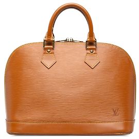 Borsa Louis Vuitton Epi Alma PM Marrone