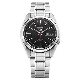 Orologio automatico uomo Seiko in metallo argento