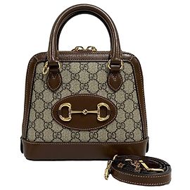 Gucci Borsa Tote Mini con Morso e Manico Superiore, Borsa a Tracolla