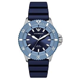 Armani Orologio World Explorer da uomo in gomma