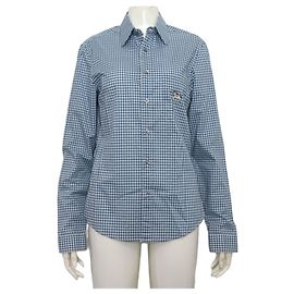 Gucci Camicia a quadri da donna in poliestere