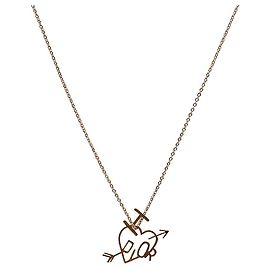 Dior Collar Cupid Heart Gold