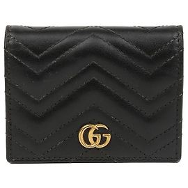 Gucci Matelassé Kartenetui Schwarz