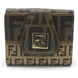 Fendi Carteira PVC Juka Bi-Color