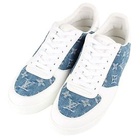 Louis Vuitton Sneakers Rivoli in denim monogram
