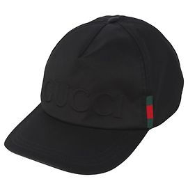 Gucci Boné de beisebol em nylon com relevo Tamanho