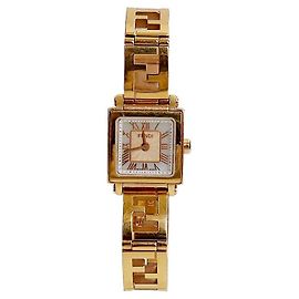 Fendi Orologio al Quarzo in Acciaio Quattro Extension