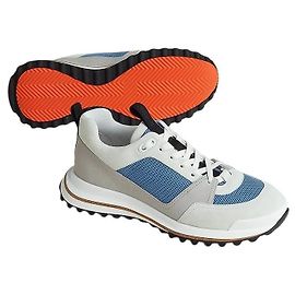 Hermès Sneakers Leader da uomo in denim blu