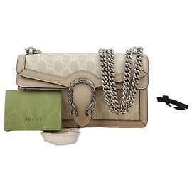 Gucci Dionysus GG Small Schultertasche Beige