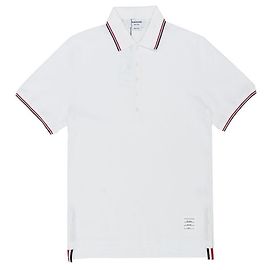 Thom Browne T-shirt Polo Classic Pique Stripe