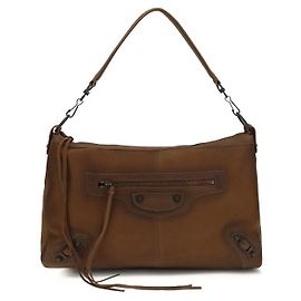 Balenciaga Borsa a tracolla Brown Lamb Ovis Aries