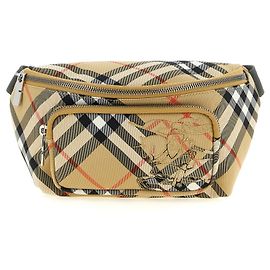 Burberry Beige Polyester Crossbody Bag