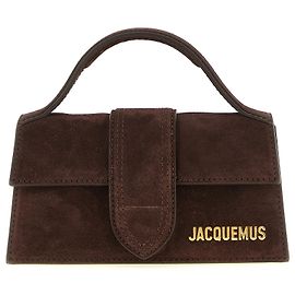 Jacquemus Borsa in pelle di vitello marrone