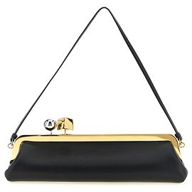 Jacquemus Clutch in pelle di agnello nera
