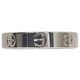 Cartier Anello Love Band Oro Bianco Small