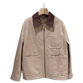 Louis Vuitton Workwear Blouson Jacke aus Baumwollcanvas