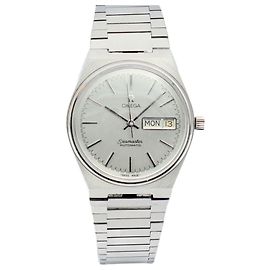 Omega Orologio Vintage Seamaster da Uomo in Acciaio Quadrante Originale