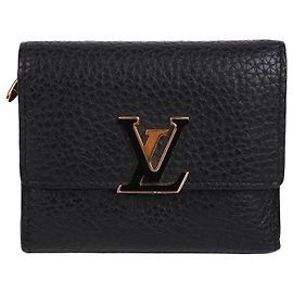 Louis Vuitton Capucines XS Black Geldbörse