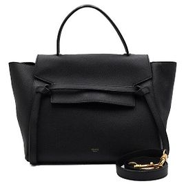 Céline Mini borsa cintura, tote e borsa a tracolla in pelle nera