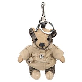 Burberry Trench Coat Thomas Bear Charm Archive Beige