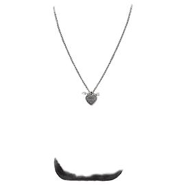 Tiffany & Co Collana con pendente Heart Tag Silver